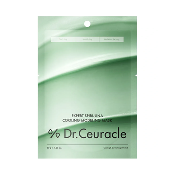 Альгинатная маска со спирулиной против отеков DR.CEURACLE Expert Spirulina Modeling Mask 30 г