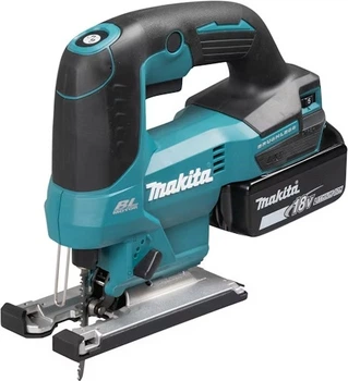 Акумуляторний лобзик Makita LXT 18 В з акумулятором 3 Ah та зарядним пристроєм (DJV184RF1J)