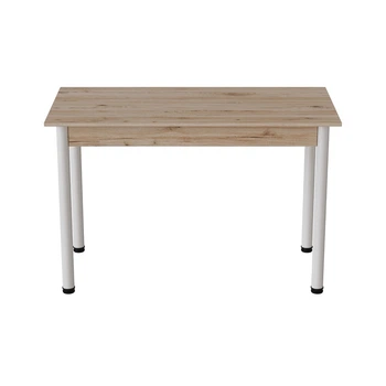Стол кухонный Ferrum-decor Бенита 75x120x60 Белый ДСП Сан-Марино 16мм (FRD-105641)