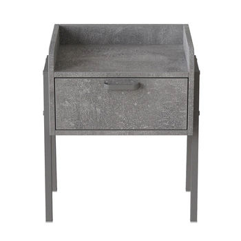 Тумба модульная Ferrum-decor Бетти 540x450x320 металл Серый ДСП Бетон16 мм (FRD-103003)