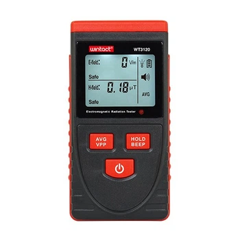 Тестер електромагнітного випромінювання (1-1999В/м, 0.01-99,99μt) WINTACT WT3120