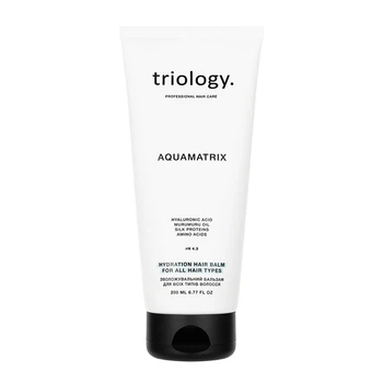 Увлажняющий бальзам для всех типов волос Aquamatrix Triology. 200мл