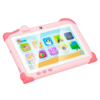 Детский планшет HOCO HI16 7'' LCD 1024x600 2+2 RAM/32 ROM 0.3/2MP Pink (17634)