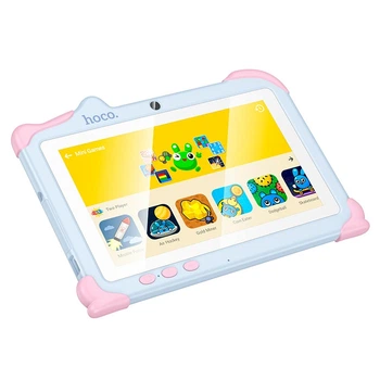 Детский планшет HOCO HI16 7'' LCD 1024x600 2+2 RAM/32 ROM 0.3/2MP Blue (17634)
