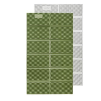 Коврик туристический складной двухместный Naturehike CNK2450WS044 IXPE 200x120x1.8 см Olive (6927595789995)