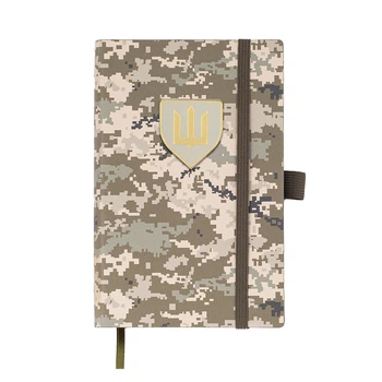 Дневник недатированный Buromax Military A6 336 страниц светло-зеленый (BM.26300-15)