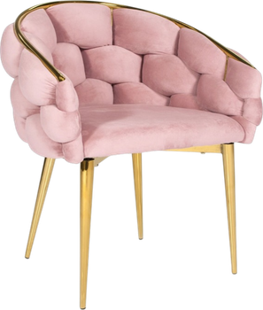 Крісло велюрове Hedo Balloon Рожеве 100084 (5907184130590)