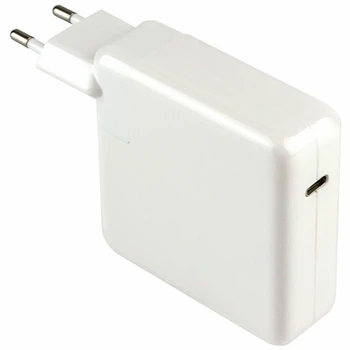 Мережевий зарядний пристрій 87W USB-C для Macbook білий полікарбонат