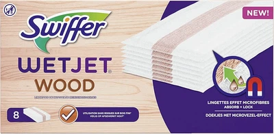 Змінні серветки для дерева Swiffer Wetjet