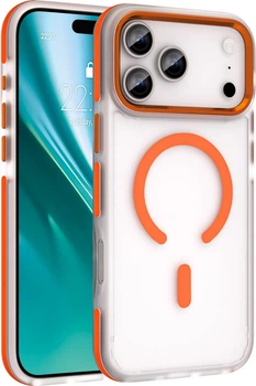 Etui plecki Etteri Icy Mag Case do Apple iPhone 16 Pro Orange (GSM196779)