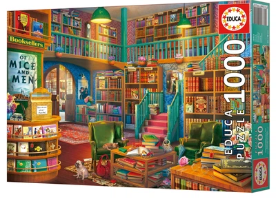 Puzzle Educa Biblioteka 1000 elementów 112799 (8412668199255)