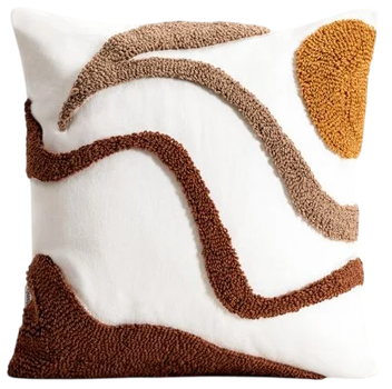 Наволочка Homla Nayla з тафтованим візерунком 45x45 см (5906496770555)