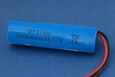 Акумулятор для дитячих іграшок 14500 3.7V 800 mAh Li ion із захистом