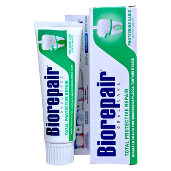 Зубна паста тотальний захист відновлююча BIOREPAIR dent.total protective repair 75 мл.