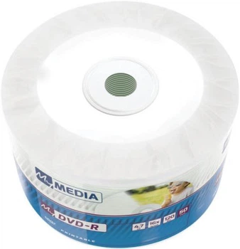 Диск DVD-R 50 MyMedia, 4.7Gb, 16x, Printable, Wrap Box (69202)