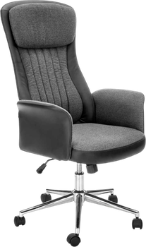 Офісне крісло Halmar Argento Графітово-чорне (V-CH-ARGENTO-FOT)