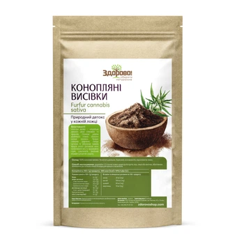 Конопляные отруби Здорово 500 г