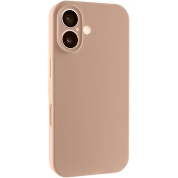 Силіконовий чохол із захистом камери Full Camera Protective для Apple iPhone 17 Desert Gold