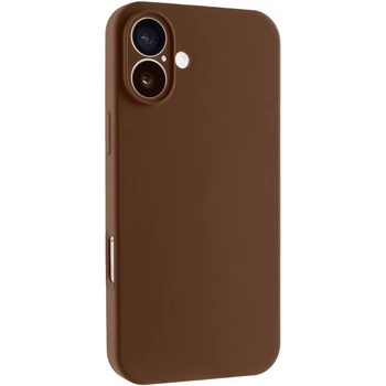 Силіконовий чохол із захистом камери Full Camera Protective для Apple iPhone 17 Brown