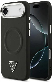 Etui Guess Triangle Logo MagSafe do Apple iPhone Air Black (GUHMP17MPSDTSCMK)
