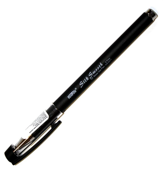 Ручка масляна Silk Smooth 0,7 мм чорна OG-5371-Black