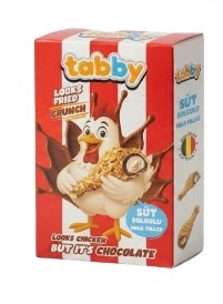 Бельгійський шоколад Tabby Crunch Chocolate Fried Chicken Куряча ніжка KFC 50г