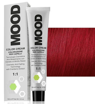Крем-корректор для волосся Мood Сolor Booster Rosso 100 мл