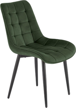 Стілець обідній Halmar Ganso Темно-зелений (PROMO-GANSO-KR-C.ZIELONY)