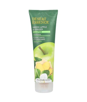 Шампуня Desert Essence для создания объема с зеленым яблоком и имбирем 237мл