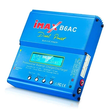 Зарядное устройство Imax B6AC 80W с встроенным блоком питания коннекторы XT60