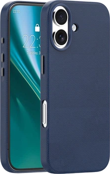 Etui plecki Etteri Elegant Mag do Apple iPhone 17 Dark Blue (5907674529590)