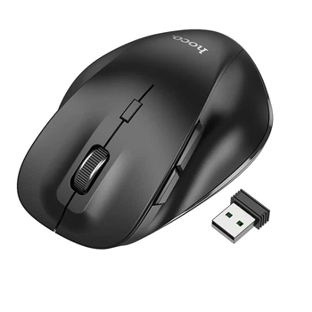 Беспроводная компьютерная мышь Hoco GM24 2.4G + Bluetooth, черная