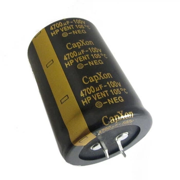 Конденсатор электролитический ECAP-HP-4700mkf - 100v* (105°C) (HP) - 661044