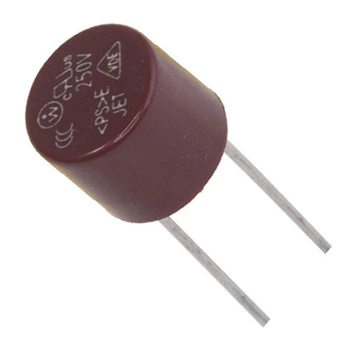 Предохранитель micro radial 4A, медленный, D=8,5мм h=7,2мм (5RT-040H) - 274564