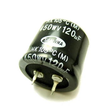 Конденсатор электролитический ECAP-HK-120mkf - 450v** (105°C) (HK) - 662324
