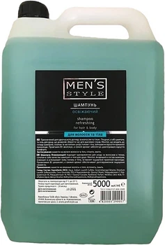 Шампунь ProfiStyle Men's Style освежающий 5000 мл (4820003290057)