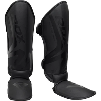 Захист Для Ніг RDX T15 Noir Black Shin Instep Guards Чорний XL (SGR-T15MB-XL)