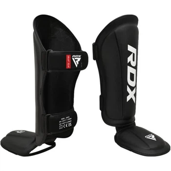 Захист Для Ніг RDX T1 Black Shin Instep Guards Чорний S (SGR-T1R-S)
