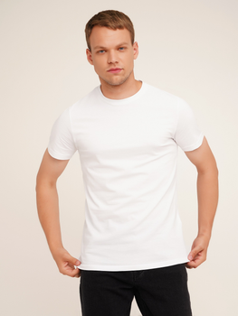 Футболка однотонна чоловіча LAWA MBC02302 6XL Білий shop (2000990875563)