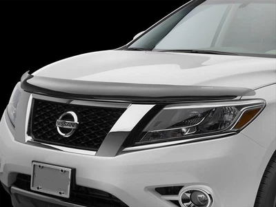 Дефлектор капота мухобойка Nissan Pathfinder 13-16 черный WeatherTech Ниссан Патфайндер WT0040578