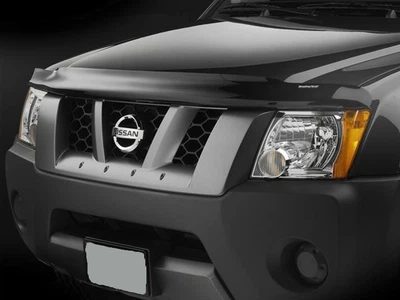 Дефлектор капота мухобійка Nissan X-Terra 05-15 чорний WeatherTech Ніссан Х-Терра WT0040670