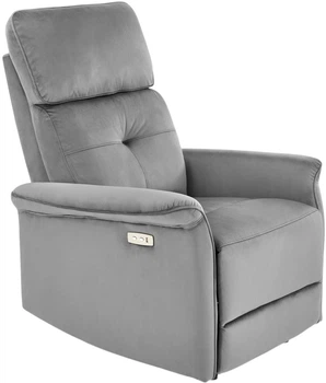 Розкладне крісло Halmar Semir Сірий (5905248126947)