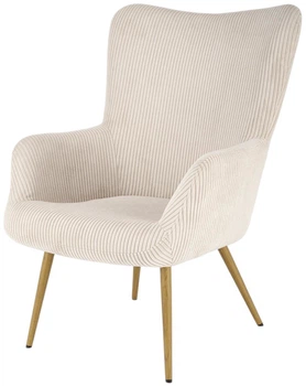 Крісло для відпочинку Halmar Amaro Кремове (5905248130340)