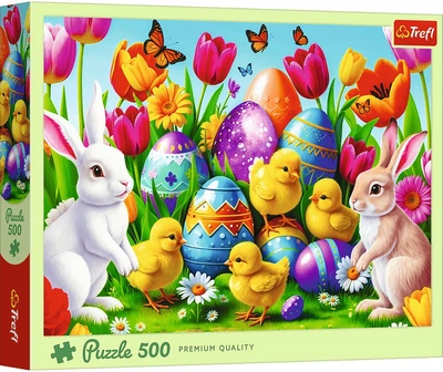 Puzzle Trefl Wielkanocna łąka 500 elementów 37559 (5900511375596)