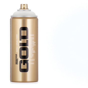 Краска флуоресцентная Montana Gold F9100 Disco White (Белая) 400 мл