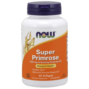 Масло вечерней примулы Now Foods Super Primrose 60 капсул ARE-576270