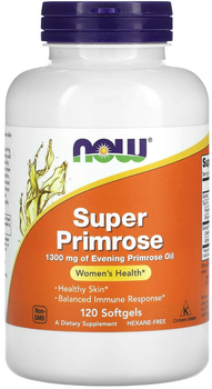 Масло вечерней примулы Now Foods Evening Primrose Oil 120 капсул ARE-576271