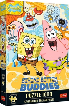 Пазл Trefl SpongeBob Kanciastoporty Viacom SpongeBob 1000 елементів 12081 (5900511120813)