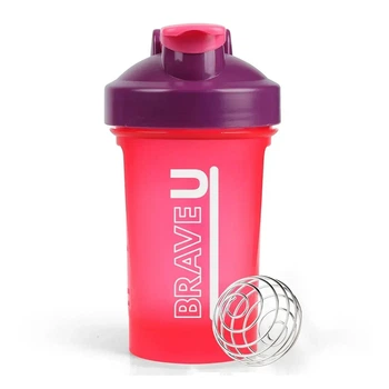 Шейкер Brave Shaker 400 ml Red (1086-2023-10-7555)
