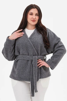 Жакет Garne 54/56(4XL/5XL) Сірий (137842)